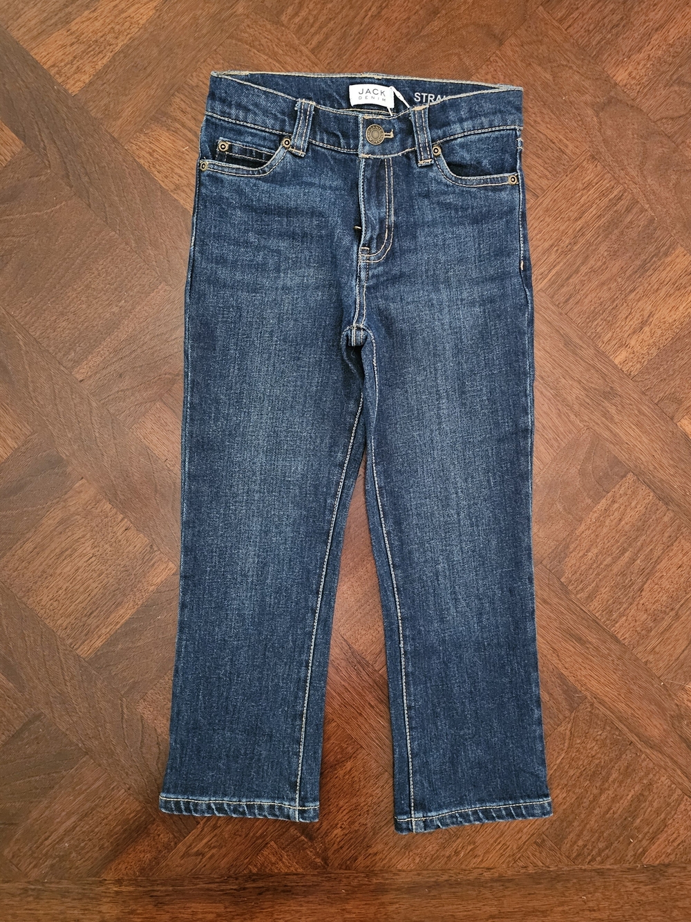 Janie and Jack NWT Jack Denim Straight Leg Jeans Boys Size 5